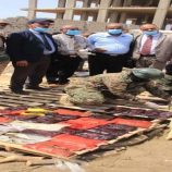 إتلاف كميات ضخمة من المخدرات بإشراف نيابة استئناف عدن