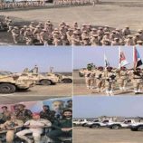 عرض عسكري مهيب لوحدات اللواء الثاني دعم وإسناد يجسد الجاهزية القتالية العالية