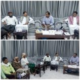 اللجنة الشبابية بمديرية ساه تلتقي وكيل وادي وصحراء حضرموت لبحث احتياجات ومطالب أبناء المديرية