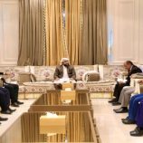 المحرّمي يلتقي قضاة المحكمة والنيابة الجزائية المتخصصة بالعاصمة عدن