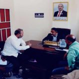 رئيس انتقالي أبين يلتقي مدير عام مكتب الصحة وقيادة السلطة المحلية بمودية