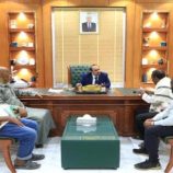 بن ماضي يناقش قضايا العمال مع رئيس اتحاد نقابات حضرموت