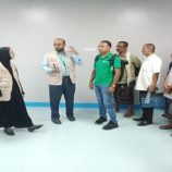 وفد من منظمة “أدرا” يزور مستشفى الملاح بلحج لتقييم الاحتياجات الصحية