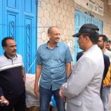 محافظ عدن يشدد على استكمال تصريف المياه ورفع المخلفات ومواصلة حملات الرش الضبابي