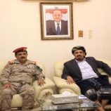 محافظ حضرموت ووزير الدفاع يناقشان في سيئون سُبل تعزيز الأمن ومواجهة تداعيات الحالة الجوية