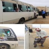 ضبط باص مخالف لأجرة النقل في الديس الشرقية بحضرموت