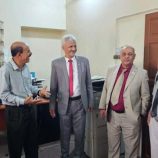 فريق التوجيه والرقابة الرئاسي يطلع على نشاط منسقية المجلس بجامعة حضرموت