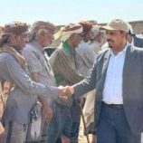 بن ماضي يطلع على الأوضاع في دوعن بعد السيول