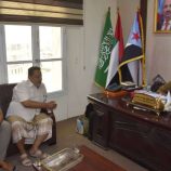 العميد المحمدي يلتقي مدير مكتب الصناعة والتجارة بساحل حضرموت