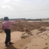 باخبيرة يتفقد أعمال إصلاح الخط الرئيسي المتضرر من السيول