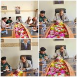 اجتماع مشترك لمناقشة ضرورة تركيب كاميرات مراقبة عالية الجودة في المحلات التجارية والإدارات الحكومية بشبوة .