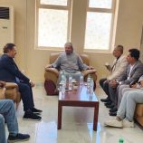 محافظ سقطرى يستقبل فريق التوجيه والرقابة الرئاسي في زيارة رسمية لتعزيز العمل المؤسسي