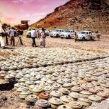 مسام ينزع 968 لغماً وذخيرة غير متفجرة من مخلفات الحوثيين خلال أسبوع