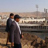 محافظ حضرموت يطلع على سير العمل في استكمال المرحلة الأخيرة لجسر المنورة