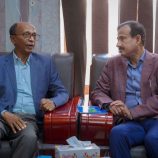 محافظ #شبوة يبحث مع رئيس هيئة الموانئ تسريع تشغيل #ميناء_قنا التجاري