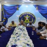 فريق التوجيه والرقابة الرئاسي يعقد لقاءً بنواب لجان الهيئة الإدارية للجمعية الوطنية من ساحل حضرموت