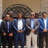 رئيس محكمة استئناف حضرموت يزور محكمة الشحر الابتدائية وإدارة أمن المديرية