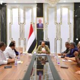 محافظ حضرموت يلتقي ممثل شركة “أورتسلا” لبحث صيانة محطات الكهرباء العاملة بالمازوت