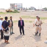 مدير عام دارسعد يتفقد سير العمل في مشروعي محطة الضخ وخط الصرف الصحي بالعريش