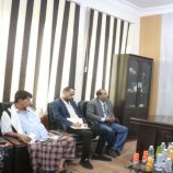 فريق التوجيه الرئاسي يطّلع على نشاط مكتب الصناعة والتجارة بمحافظة المهرة