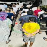 مكافحة المخدرات بقوات الحزام الأمني ترحل 30 متهماً في قضايا المخدرات إلى السجون المركزية بعدن