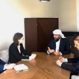 المحرّمي يلتقي السفيرة الفرنسية لبحث تعزيز العلاقات ومكافحة الإرهاب