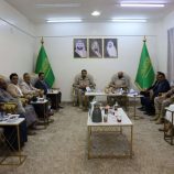 فريق التوجيه والرقابة الرئاسي يزور قيادة قوة الواجب 808 والمستشفى السعودي الميداني في سقطرى