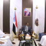 فريق التوجيه يناقش مع انتقالي المهرة خطط العمل الجماهيري