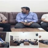 مدير التعليم الفني يناقش مع فريق هندسي من منظمة الهجرة الدولية سبل دعم المعاهد في العاصمة عدن