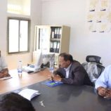 فريق التوجيه والرقابة الرئاسي يتفقد فرع الجهاز المركزي للإحصاء بمحافظة شبوة