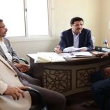 فريق الرقابة يطّلع على سير عمل عدد من إدارات تنفيذية انتقالي سقطرى