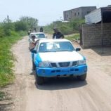 قوات أمن لودر ترفع نقطة جباية مستحدثة بالقرب من مدينة العين