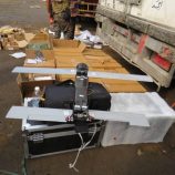 ضبط وتحريز 58 حاوية تزن أكثر من 2500 طن تحتوي على مصانع طائرات مسيرة، ومعدات عسكرية وتجسسية حوثية بميناء عدن