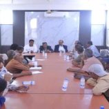 فريق التوجيه والرقابة الرئاسي يلتقي المكتب التنفيذي بمديرية عتق