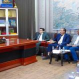 محافظ شبوة يناقش مع نائب وزير المياه سبل تطوير القطاع في المحافظة