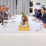 فريق التوجيه والرقابة الرئاسي في المهرة يلتقي وفدًا من مكتب المبعوث الأممي