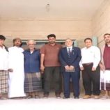 فريق الرقابة يطلع على نشاط مكتب الزراعة في المهرة