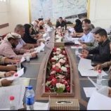 تنفيذي المنصورة يناقش سير أداء مكتب الصناعة والتجارة