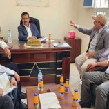 فريق التوجيه الرئاسي ينفذ نزولًا ميدانيًا إلى مكتب النفط والمعادن بسقطرى