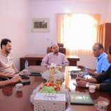 رئيس مؤسسة غيث يبحث مع مؤسسة دار الشفاء أوجه التعاون المشترك وإقامة شراكة بالمجال الطبي