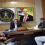 رئيس تنفيذية انتقالي لحج يلتقي مدير الأحوال المدنية بالحوطة