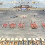 قوات الدعم والإسناد تنفذ عرضاً عسكرياً مهيباً في أبين احتفاءً بثورة 14 أكتوبر