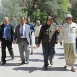 محافظ حضرموت يتفقد سير الأعمال الإنشائية في المبنى الجديد لثانوية الصبان للبنين بسيئون