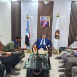 الفريق الرئاسي يلتقي إدارة نادي الجزع الرياضي بمديرية الغيضة