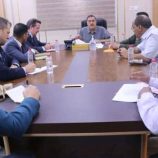 اللواء مطهر الشعيبي يستقبل وفداً بريطانياً رفيع المستوى لبحث التعاون الأمني وأوضاع المهاجرين الأفارقة