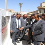 محافظ حضرموت يضع حجر الأساس لعدد من المشاريع الخدمية والتنموية بمديرية تريم