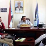 رئيس تنفيذية انتقالي أبين يلتقي السلطة المحلية واللجنة الأهلية بمديرية زنجبار