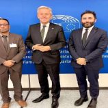 ممثل المجلس الانتقالي يبحث في بروكسل تعزيز التعاون مع مؤسسات الاتحاد الأوروبي