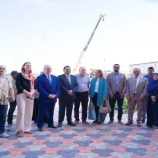 الوزير السقطري يستقبل السفير الألماني والوفد المرافق له ويطّلعان على سير العمل في مشروع إعادة تأهيل الميناء السمكي بعدن