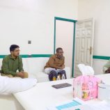 مناقشة سبل التعاون المشترك بين مؤسسة حضرموت للدراسات الإنسانية و الاستراتيجية و معهد العمران للدراسات والتدريب بالمكلا